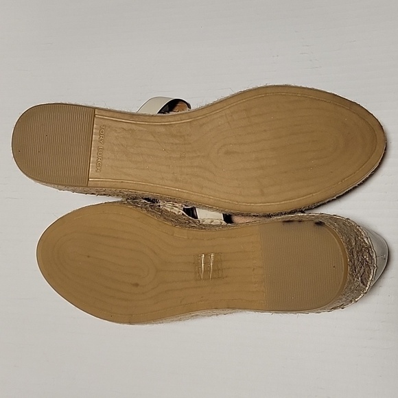 Tory Burch Fisherman Platform Espadrille Sandals - Picture 11 of 13